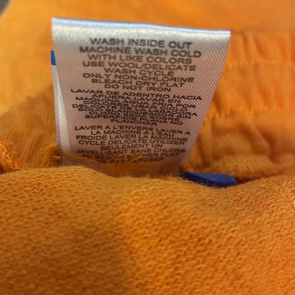 NWT Care Bears Women’s Sweat Shorts - Funshine Bear - Size Large - Picture 10 of 10